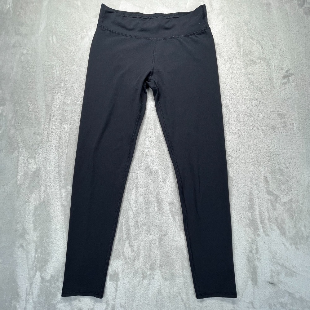 All in Motion Leggings Girls XL 14/16 Black Stretch Elastic Waist Athletic Yoga